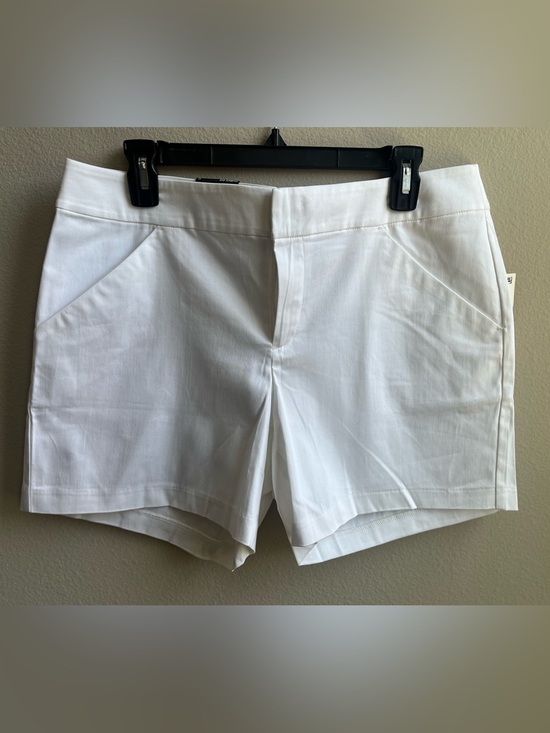 INC International Concepts Pants - INC International Concepts White Women's Tailored Dress Shorts Minimalist